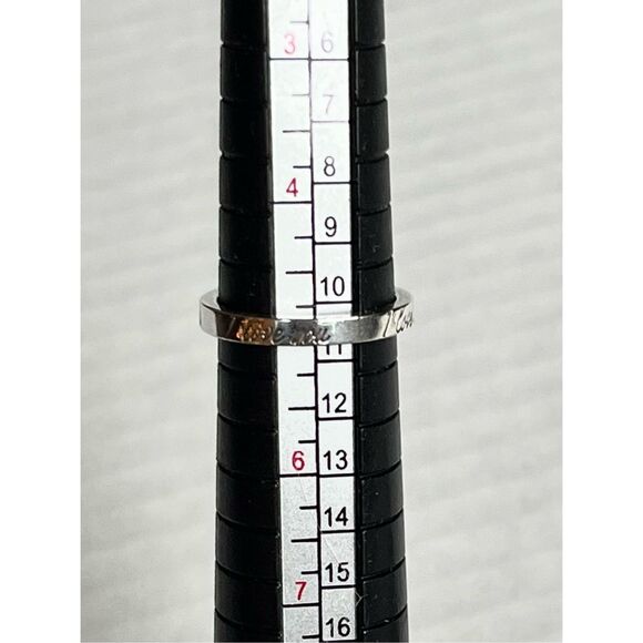 Tiffany & Co. Retired Notes "I Love You" Ring - Sterling Silver - Size 5 - Picture 4 of 16